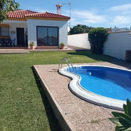 Chalet Las Adelfas Chaparrillo Conil De La Frontera Buitenkant foto